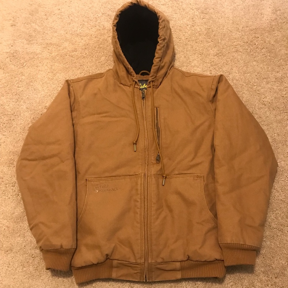 Cabelas Padded Heavy Duty Work Wear Hunting Jacket